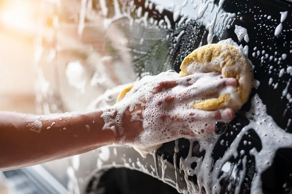 Lavage automobile à L'Horme